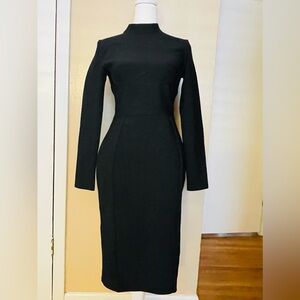 Long Sleeve Bandage Bodycon Dress